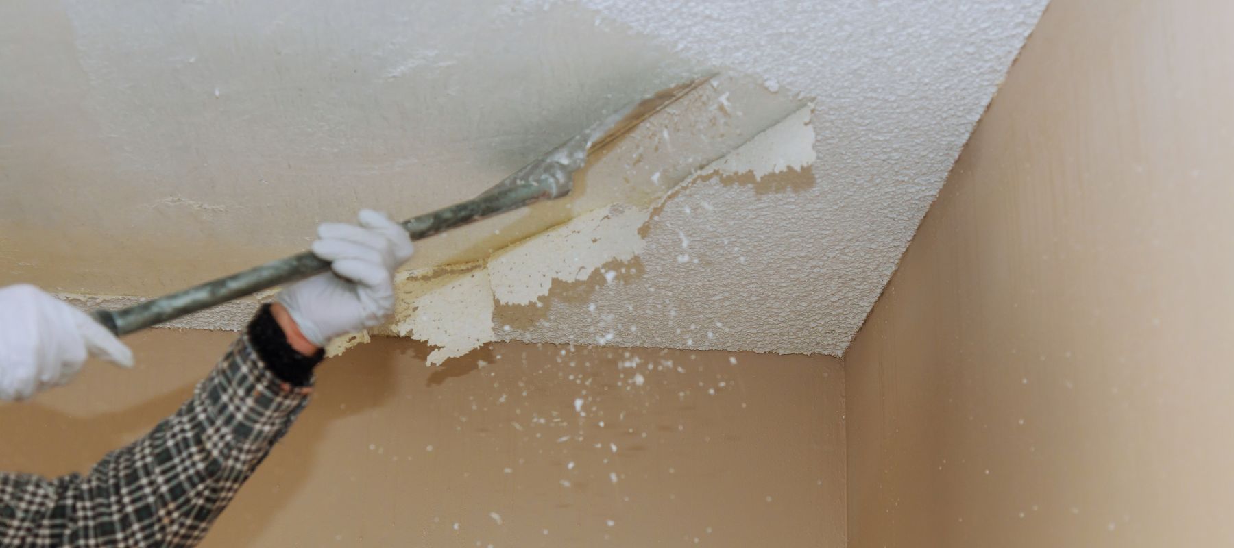 popcorn ceiling removal