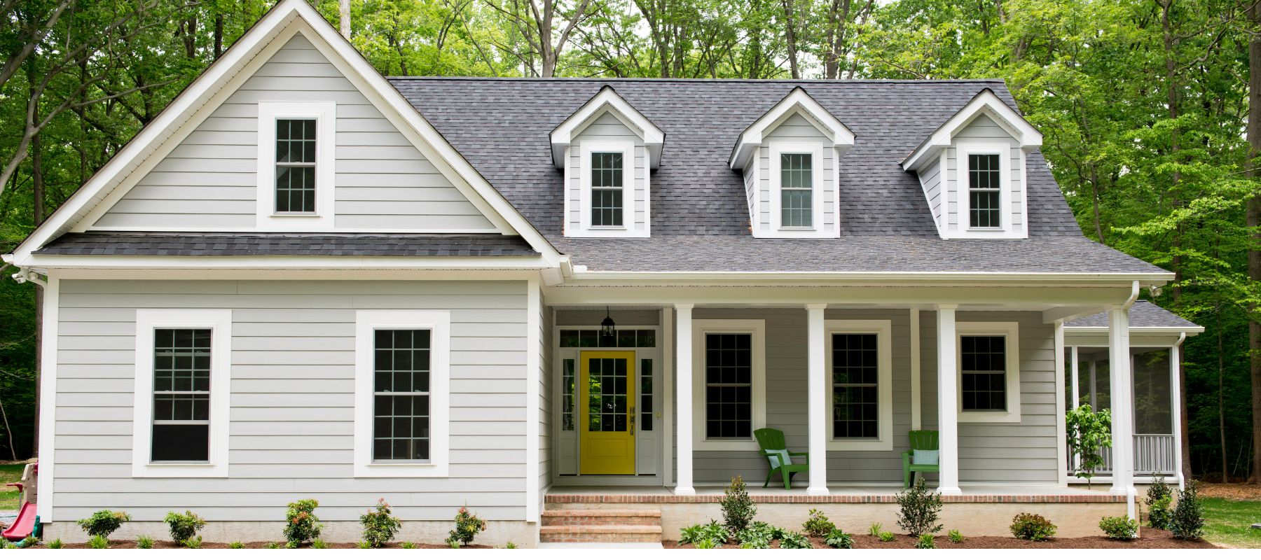 home with a fresh coat of exterior paint