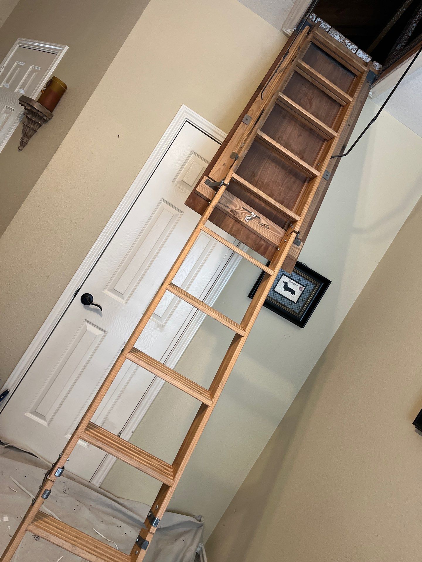 attic ladder installation after 78232 Attic Ladder Installation