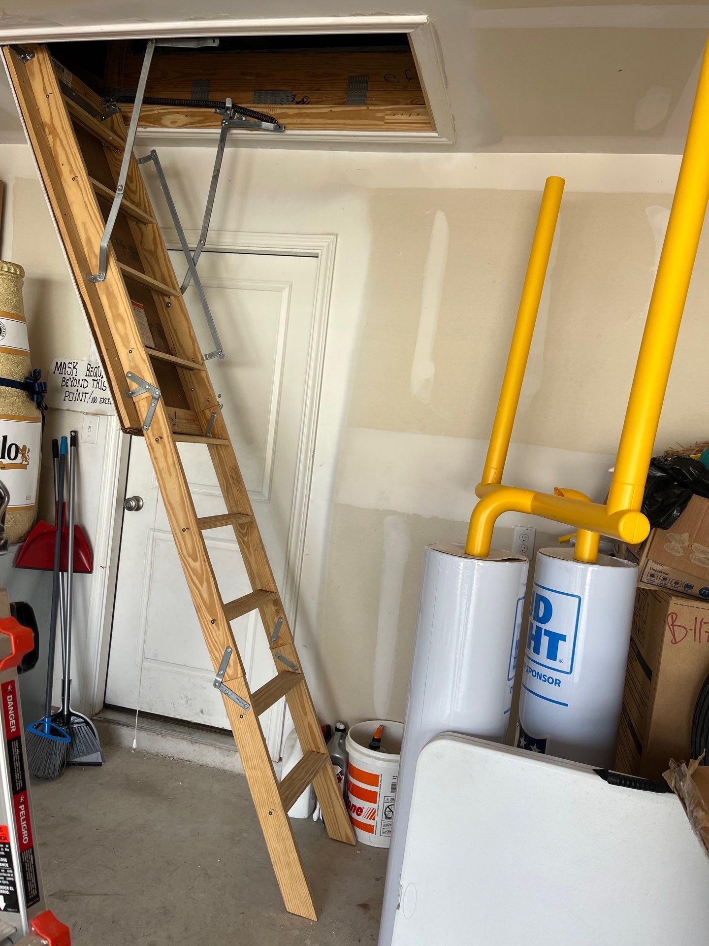 attic ladder installation after san antonio 78237 Attic Ladder Installation