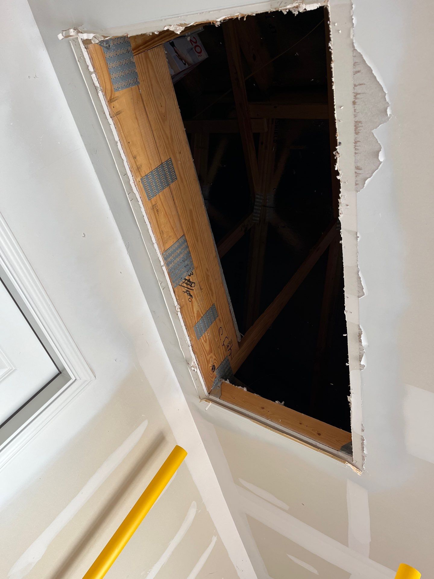 attic ladder installation before san antonio 78237 Attic Ladder Installation